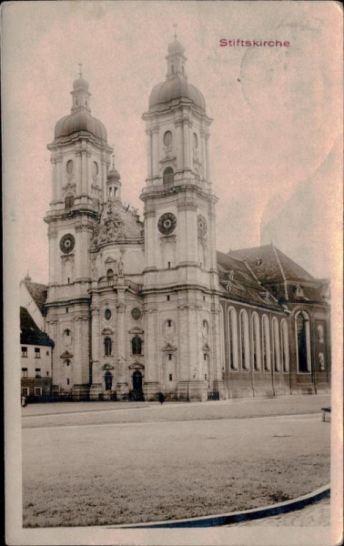 St. Gallen, Stiftskirche Vorderseite