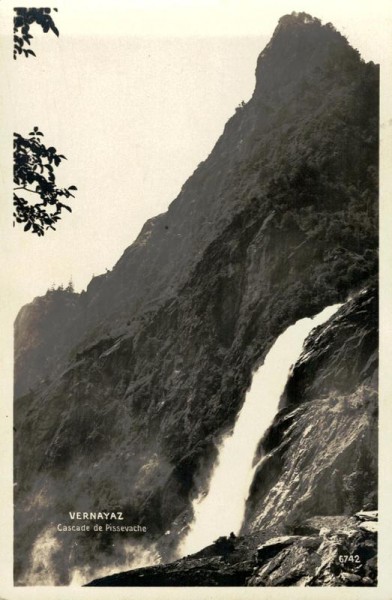 Cascade de Pissevache Vorderseite