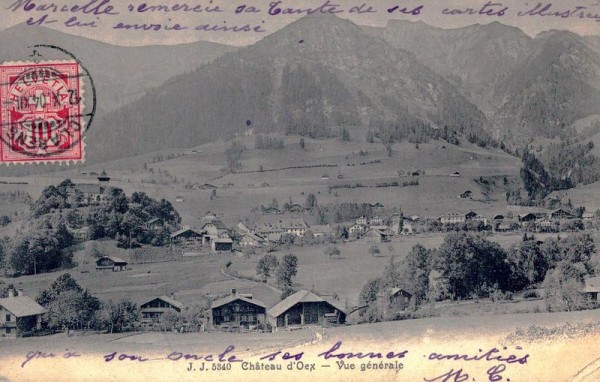 Chateau d'Oex Vorderseite