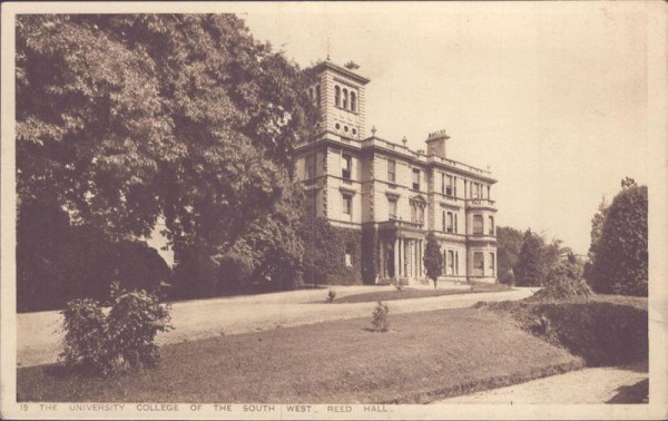 The University of the South West - Reed Hall Vorderseite