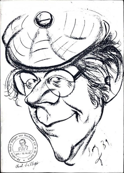 Rud. Villiger von Hochdorf in St. Gallen Vorderseite