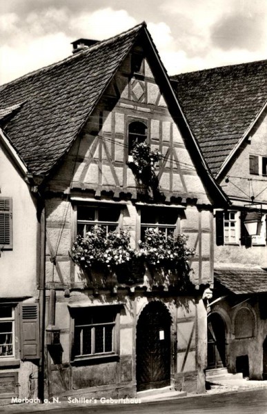 Marbach, Schiller's Geburtshaus Vorderseite