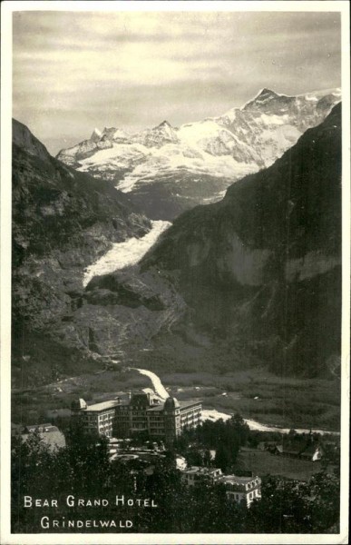 Bear Grand Hotel - Grindelwald Vorderseite