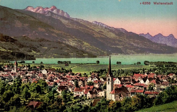 Wallenstadt Vorderseite