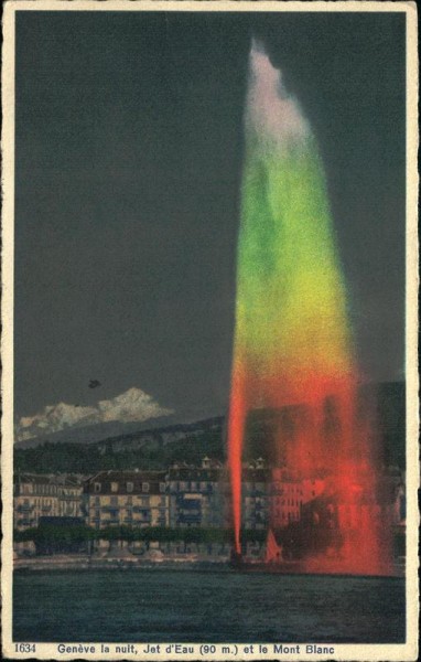Jet d'eau de Genève Vorderseite