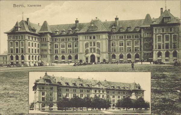 Bern, Kaserne Vorderseite