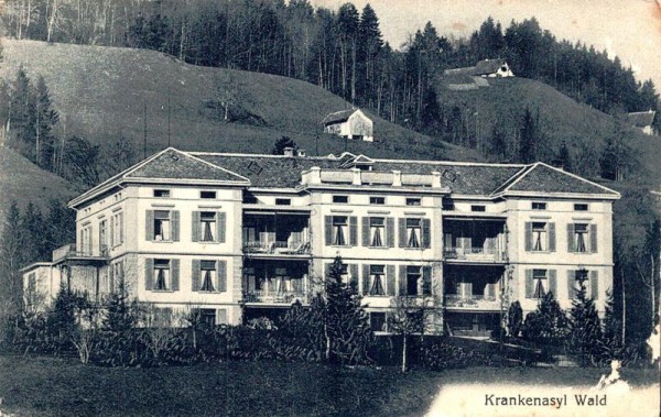 Krankenasyl Wald Vorderseite