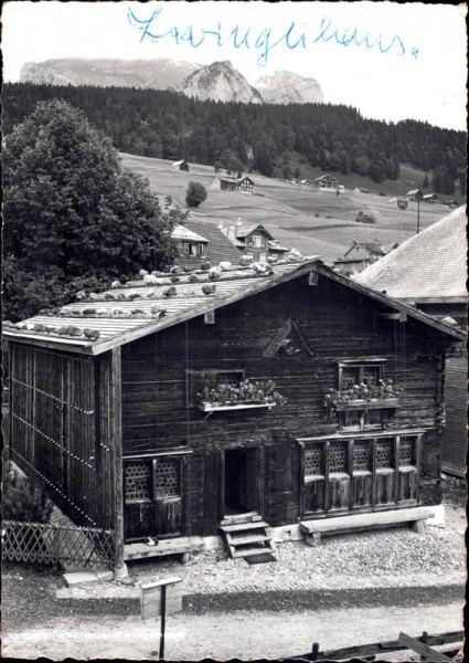 Wildhaus. Zwinglihaus Vorderseite