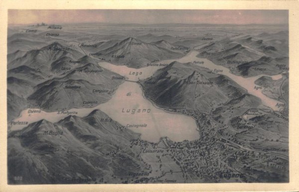 Lago di Lugano Vorderseite