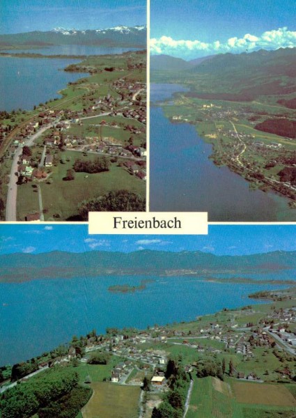 Freienbach SZ, Flugaufnahme Vorderseite