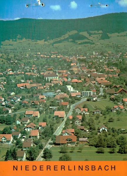 Niederlinsbach  SO - Flugaufnahmen Vorderseite