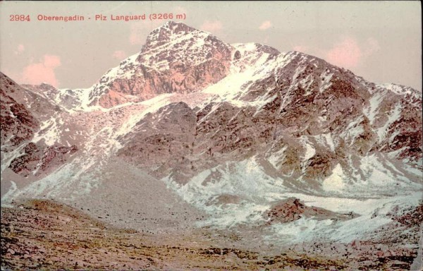 Oberengadin - Piz Languard (3266 m) Vorderseite