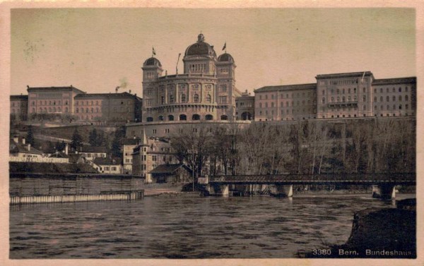 Bern, Bundeshaus Vorderseite