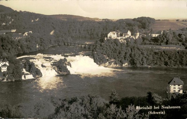 Rheinfall bei Neuhausen Vorderseite