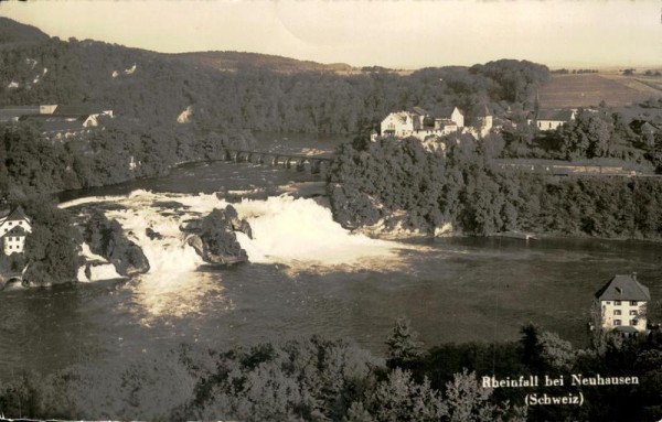 Rheinfall bei Neuhausen Vorderseite