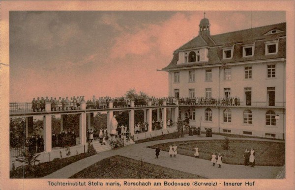 Rorschach am Bodensee, Töchterinstitut Stella maris Vorderseite