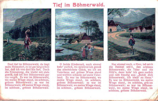 Böhmerwald Vorderseite