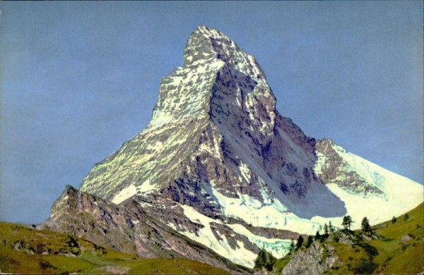 Zermatt - Das Matterhorn (4478 m) Vorderseite