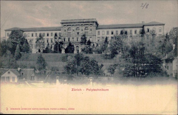 Zürich - Polytechnikum Vorderseite