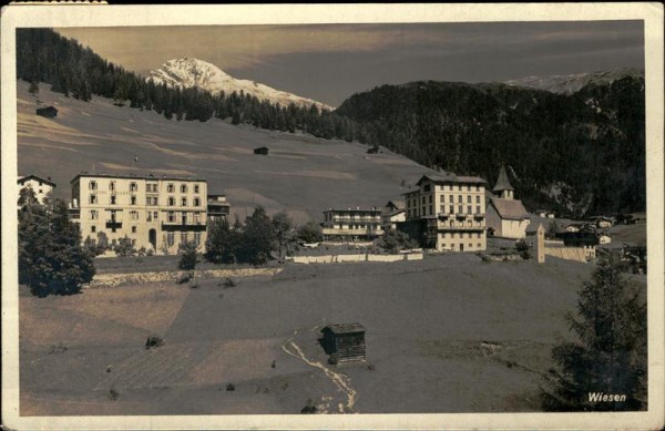 Davos Wiesen Vorderseite