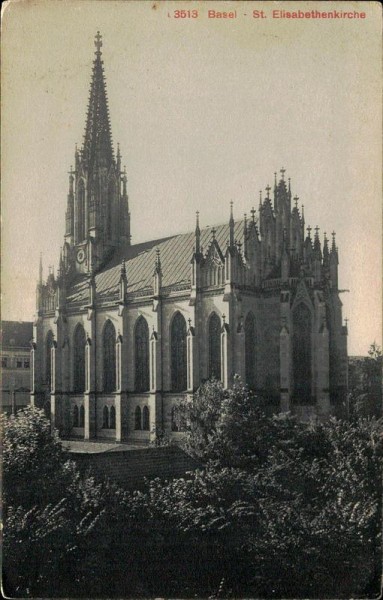 Elisabethenkirche (Basel) Vorderseite
