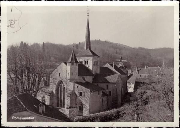 Kloster Romainmôtier (Romainmôtier-Envy) Vorderseite