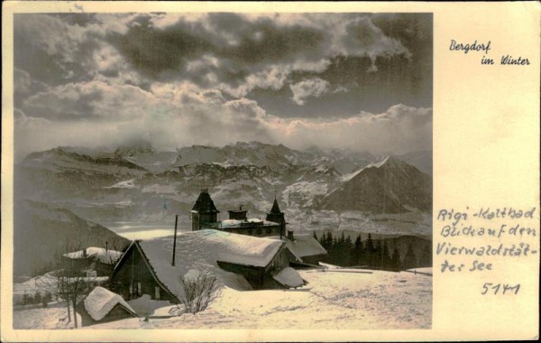 Rigi Kaltbad Vorderseite