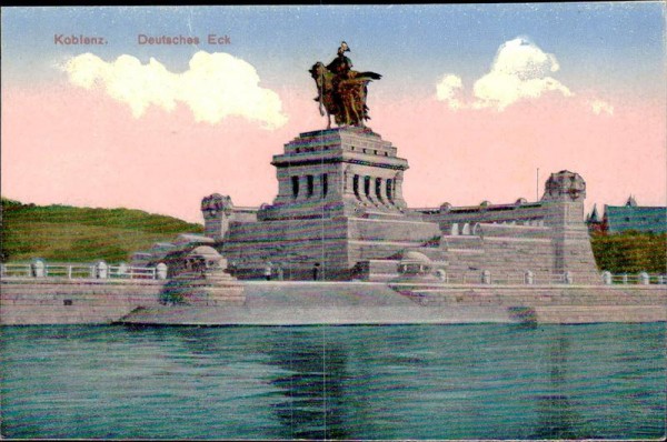 Deutsches Eck (Koblenz) Vorderseite
