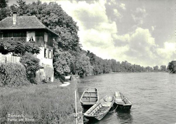 Partie am Rhein, Zurzach Vorderseite