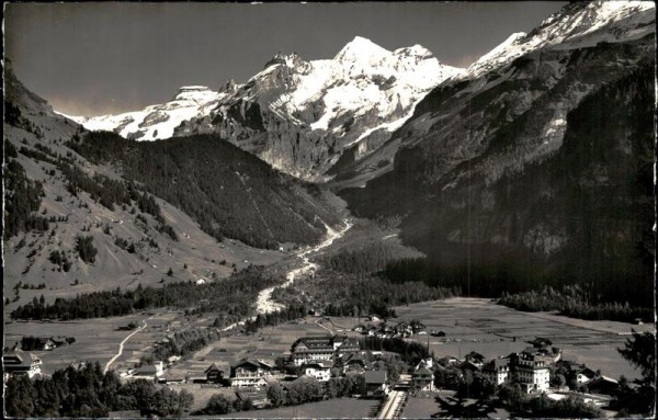 Kandersteg mit Blümlisalp (3664 m) Vorderseite