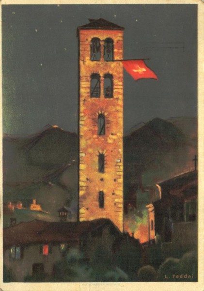 Kirchturm, L. Taddei Vorderseite