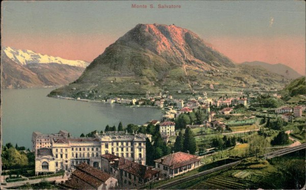 Monte San Salvatore (912 m) Vorderseite
