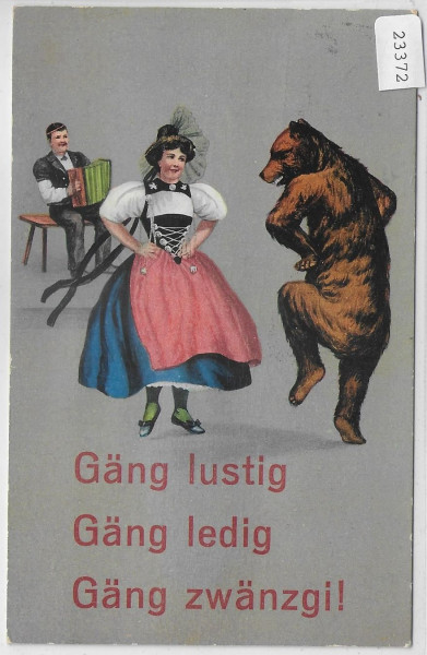 Bärenkarte - Gäng lustig Gäng ledig Gäng zwänzig!
