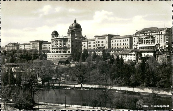 Bern - Bundespalast Vorderseite