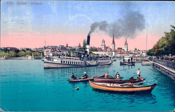 Zürich, Utoquai Vorderseite
