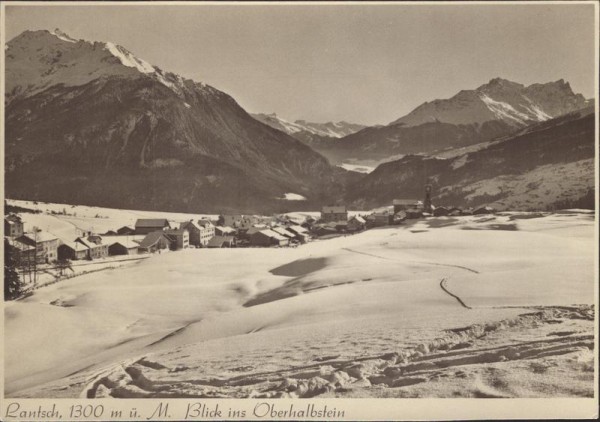 Lantsch/Lenz - Blick ins Oberhalbstein Vorderseite