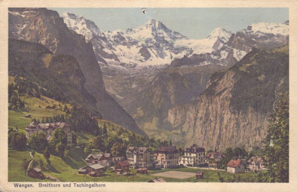 Wengen, Breithorn und Tschingelhorn