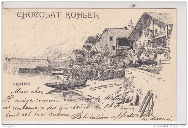 Chocolat Kohler - Brienz - J.J. Redmond