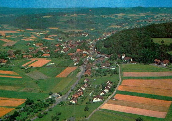 Flaach ZH - Flugaufnahmen Vorderseite