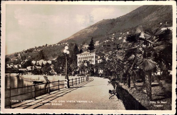 Locarno - Muralto con Vista Verso la Madonna del Sasso Vorderseite