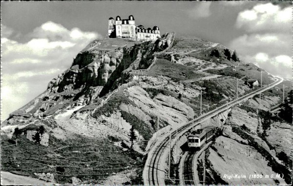 Rigi-Kulm (1800 m) Vorderseite