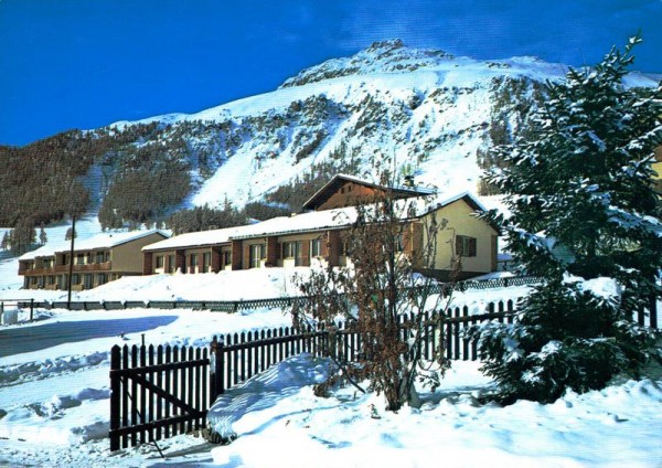 Ferienhaus, Samedan Vorderseite