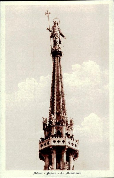 Milano - Duomo - La Madonnina Vorderseite