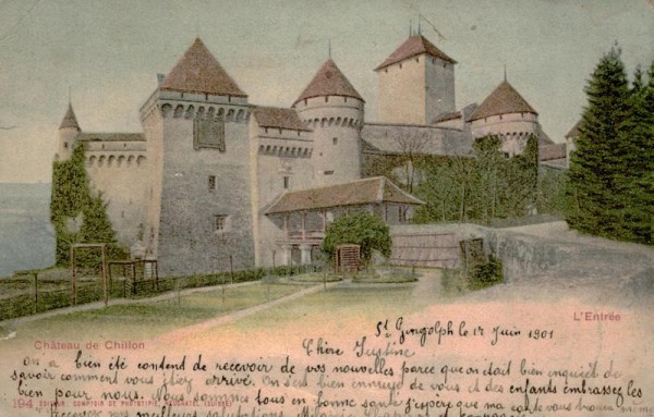 Schloss Chillon Vorderseite