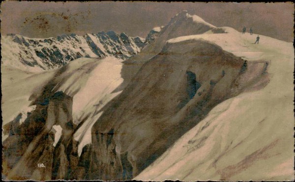 Jungfraujoch (3466 m) Vorderseite