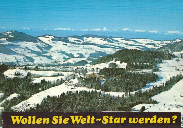 Faltiberg, Zürcher Heilstätte Wald ZH - Flugaufnahmen Vorderseite