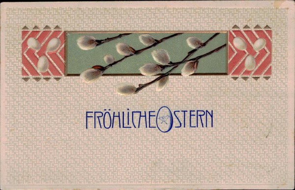 Fröhliche Ostern Vorderseite