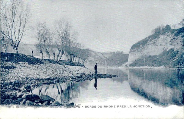 Geneve-Bords du Rhone près la Jonction Vorderseite