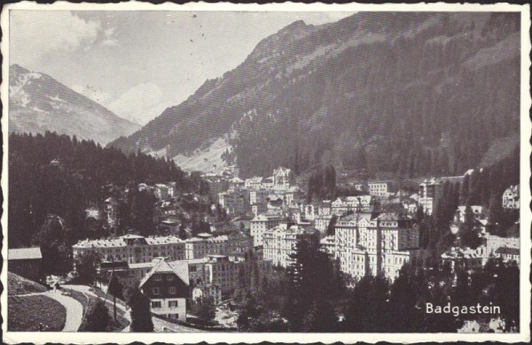 Bad Gastein Vorderseite
