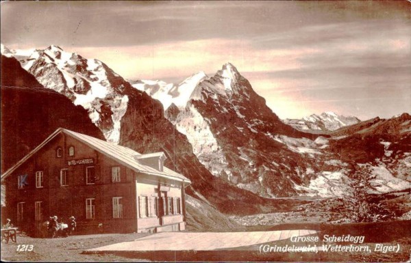 Kleine Scheidegg Vorderseite